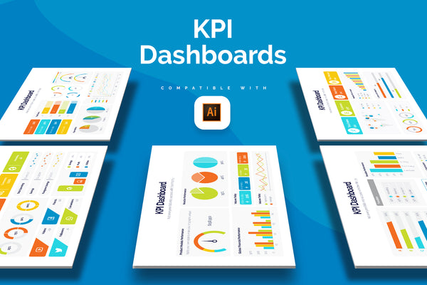 KPI Illustrator Infographics