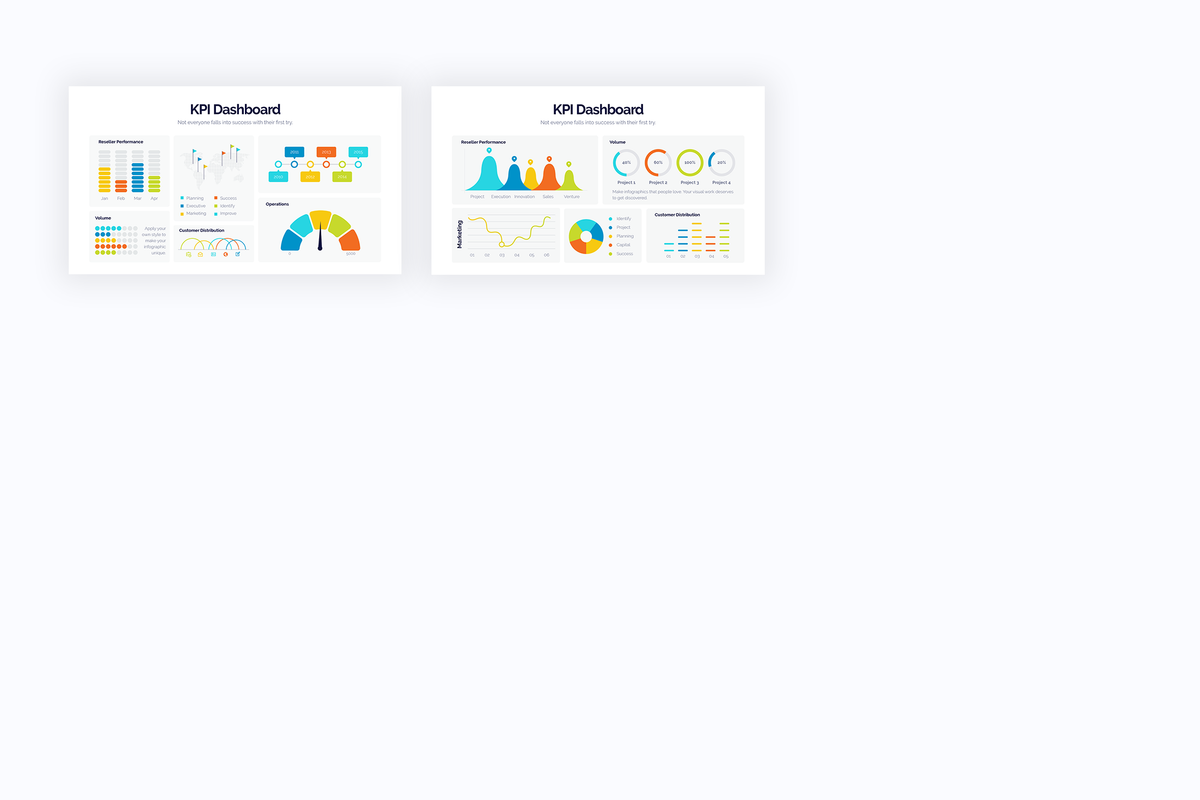 KPI Illustrator Infographics