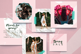 Margie Instagram Puzzle Template for CANVA & Photoshop