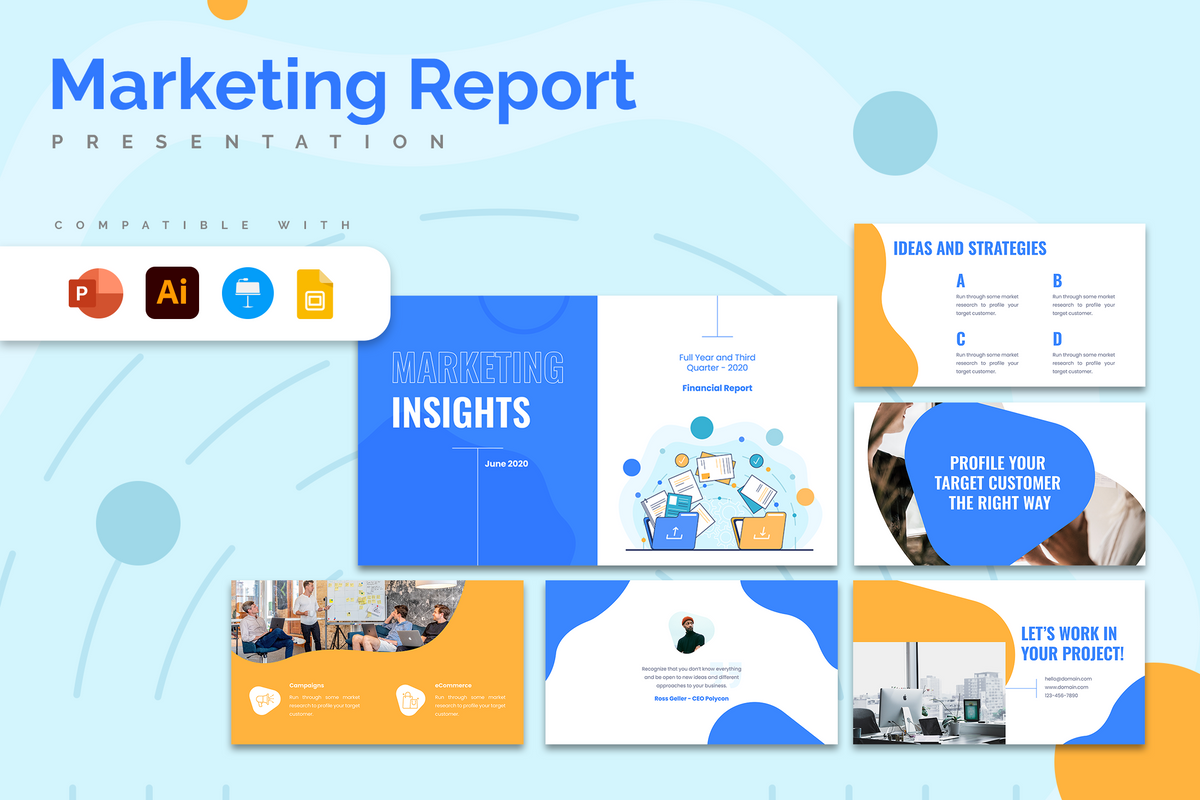 Marketing Report Templates