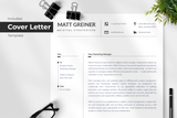 Matt Resume Template + Cover Letter