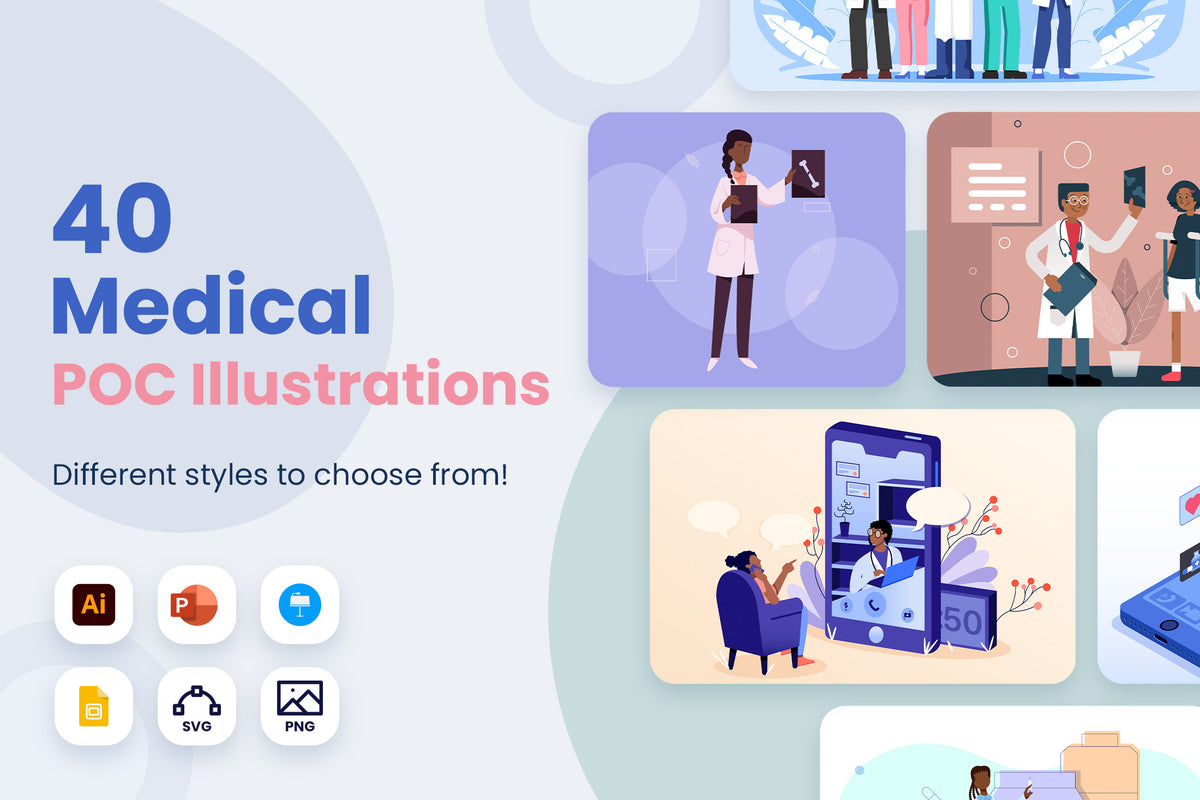 Medical POC Illustrations