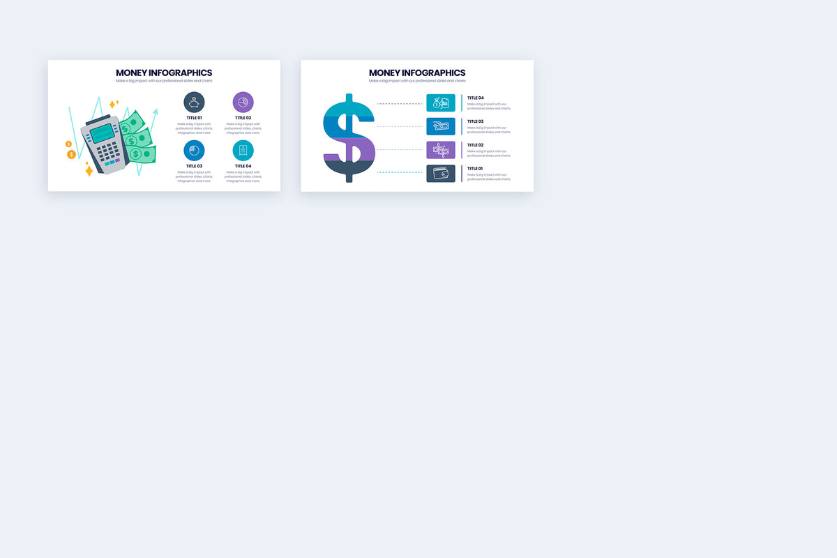 Money Google Slides Infographic Template