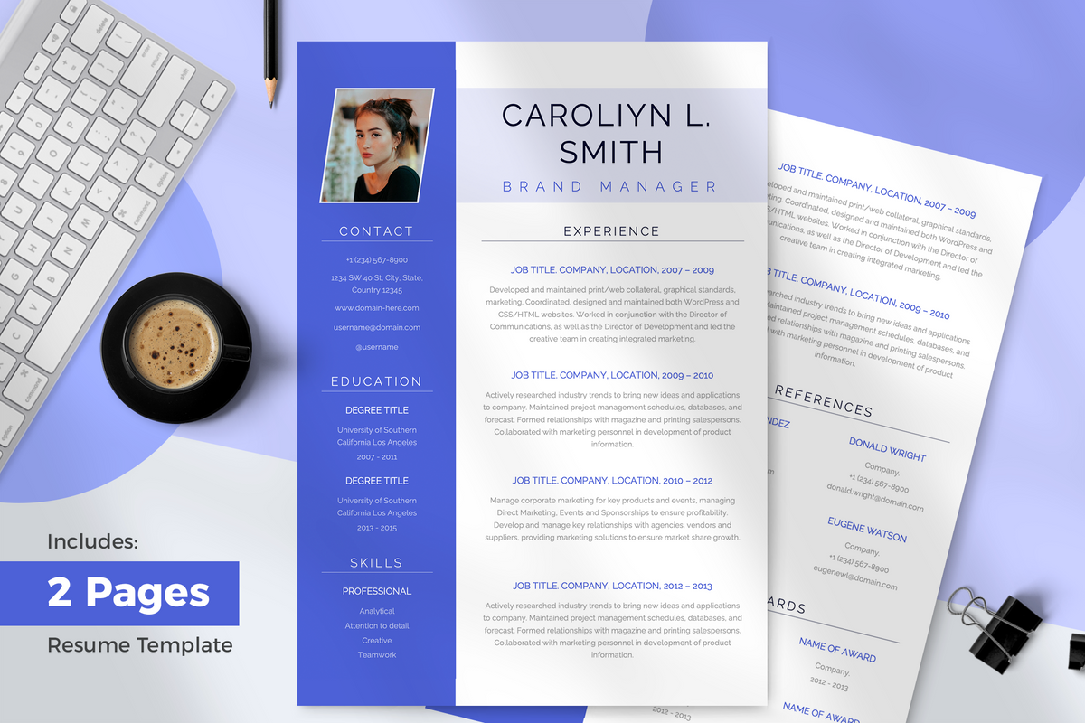 Nora Resume Template