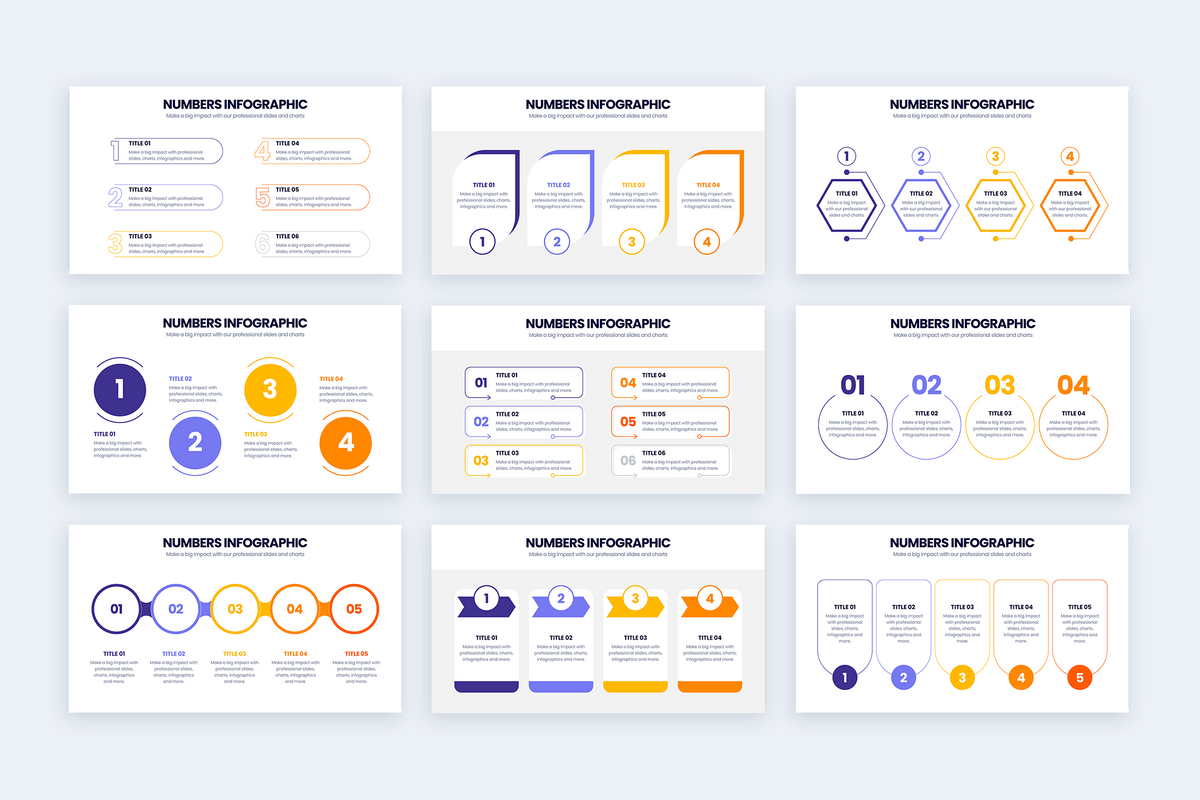 Numbers Keynote Infographic Template