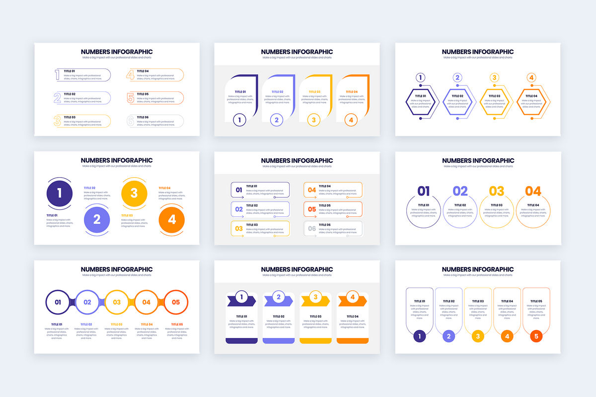 Infographic Examples Numbers Numbers Illustrator Infographic Template – Slidewalla