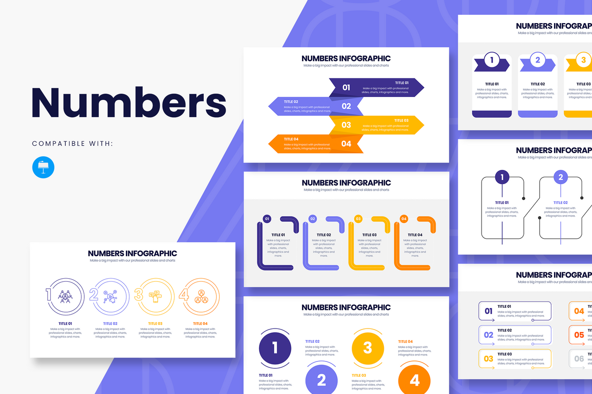 Numbers Keynote Infographic Template