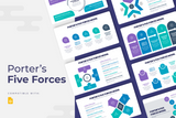 Porter's Five Forces Google Slides Infographic Template