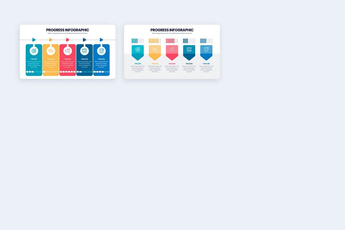 Progress Powerpoint Infographic Template