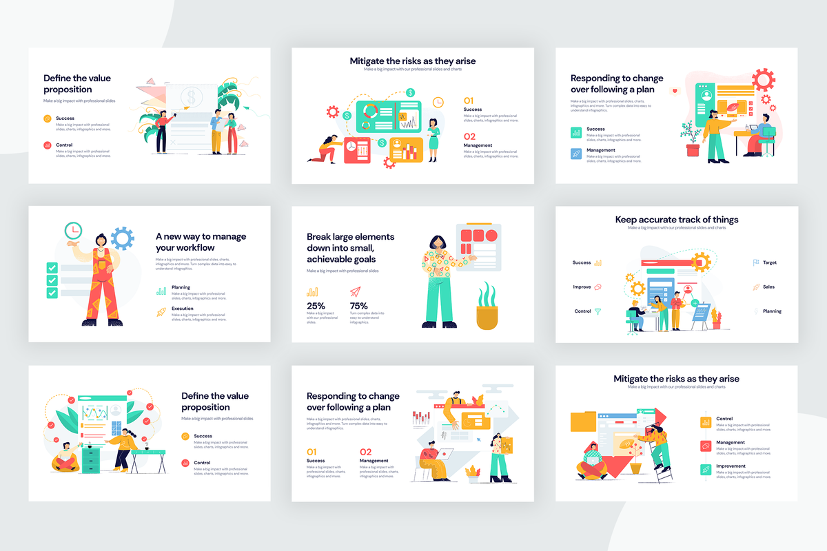 Project Management Infographic Templates