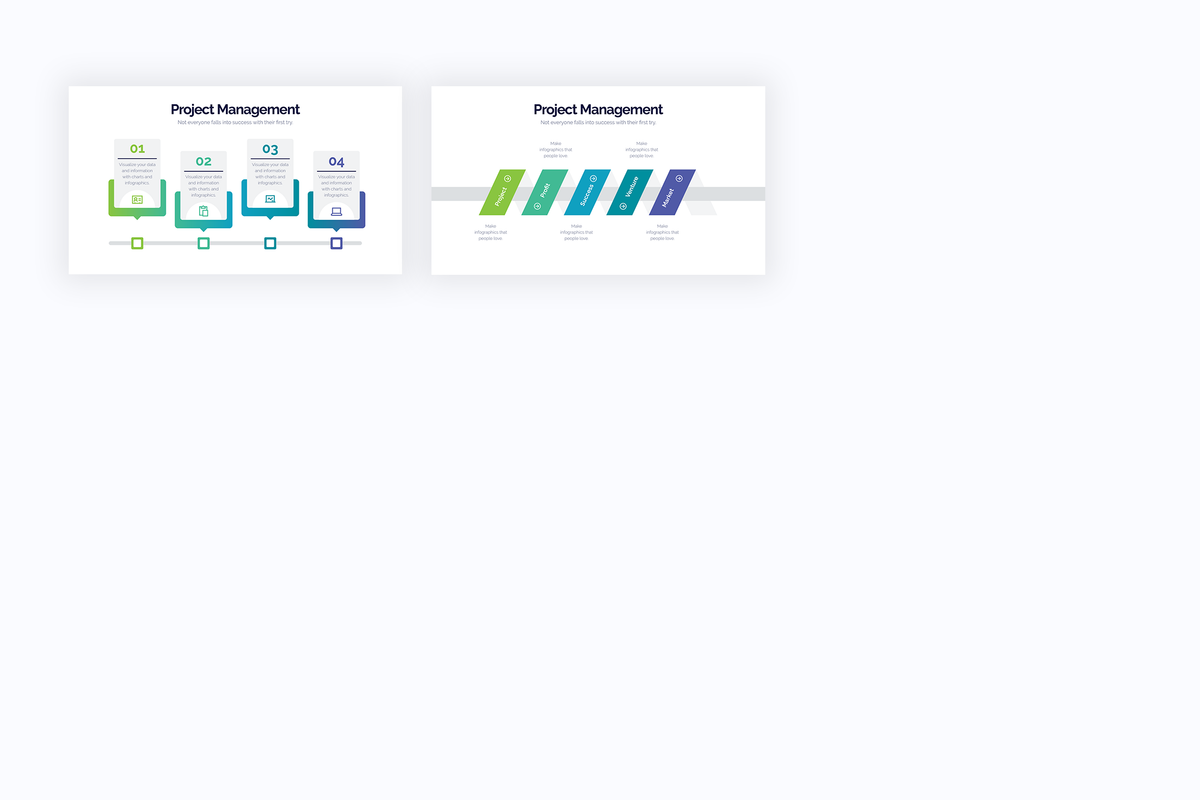 Project Management Google Slides Infographics