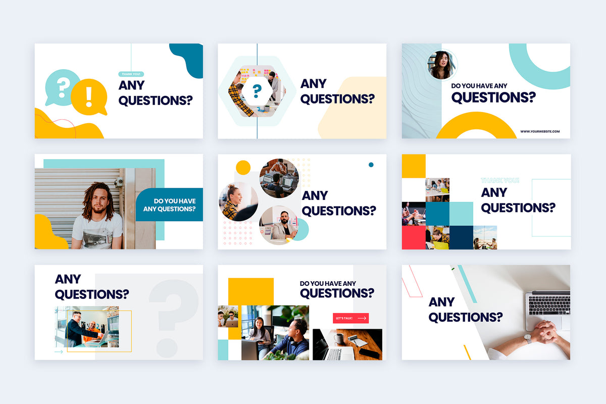 Question Google Slides Infographic Template