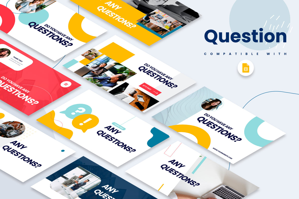 Question Google Slides Infographic Template