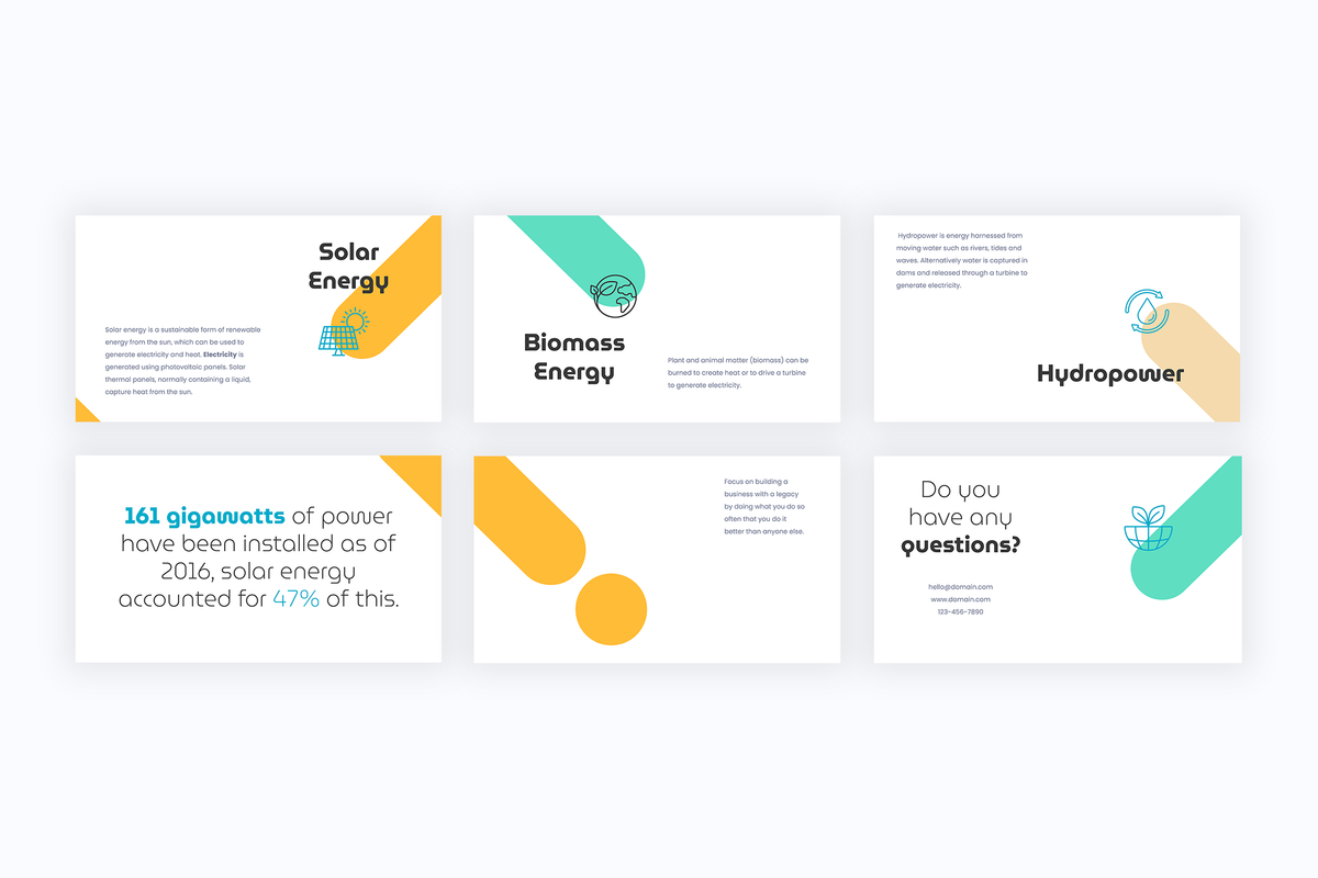 Renewable Energy Presentation Templates