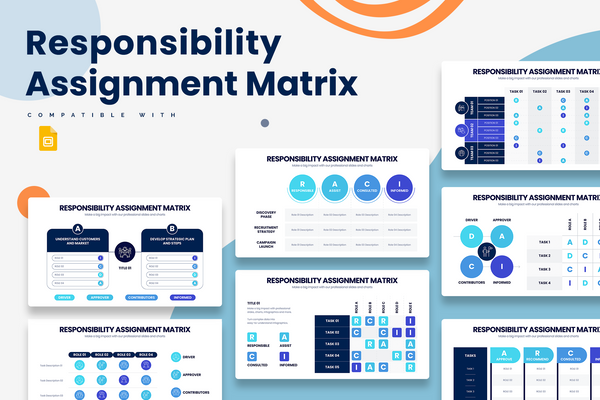 Responsibility Assignment Matrix Google Slides Infographic Template