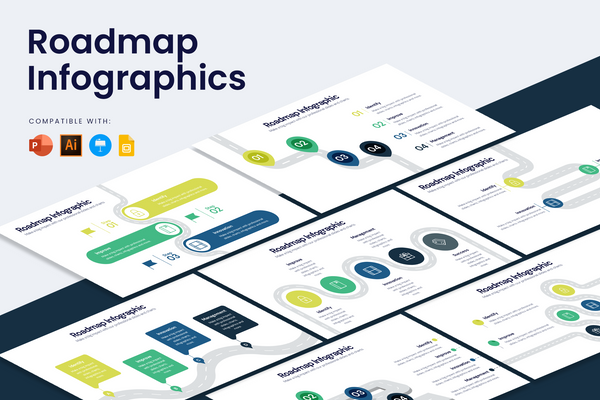 Roadmap Infographic Templates