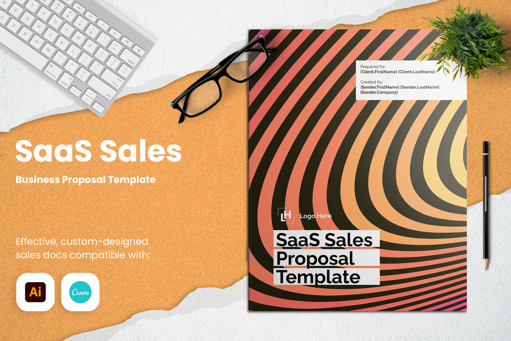 SaaS Sales Proposal Template for CANVA ILLUSTRATOR Slidewalla SaaS Sales Proposal Template for CANVA ILLUSTRATOR Slidewalla