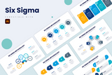 Six Sigma Methodology Illustrator Infographic Template