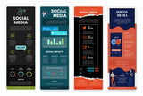 Social Media Vertical Infographics Templates