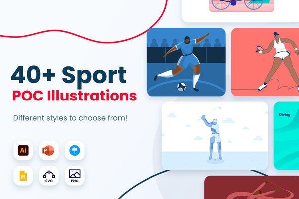 Sport POC Illustrations