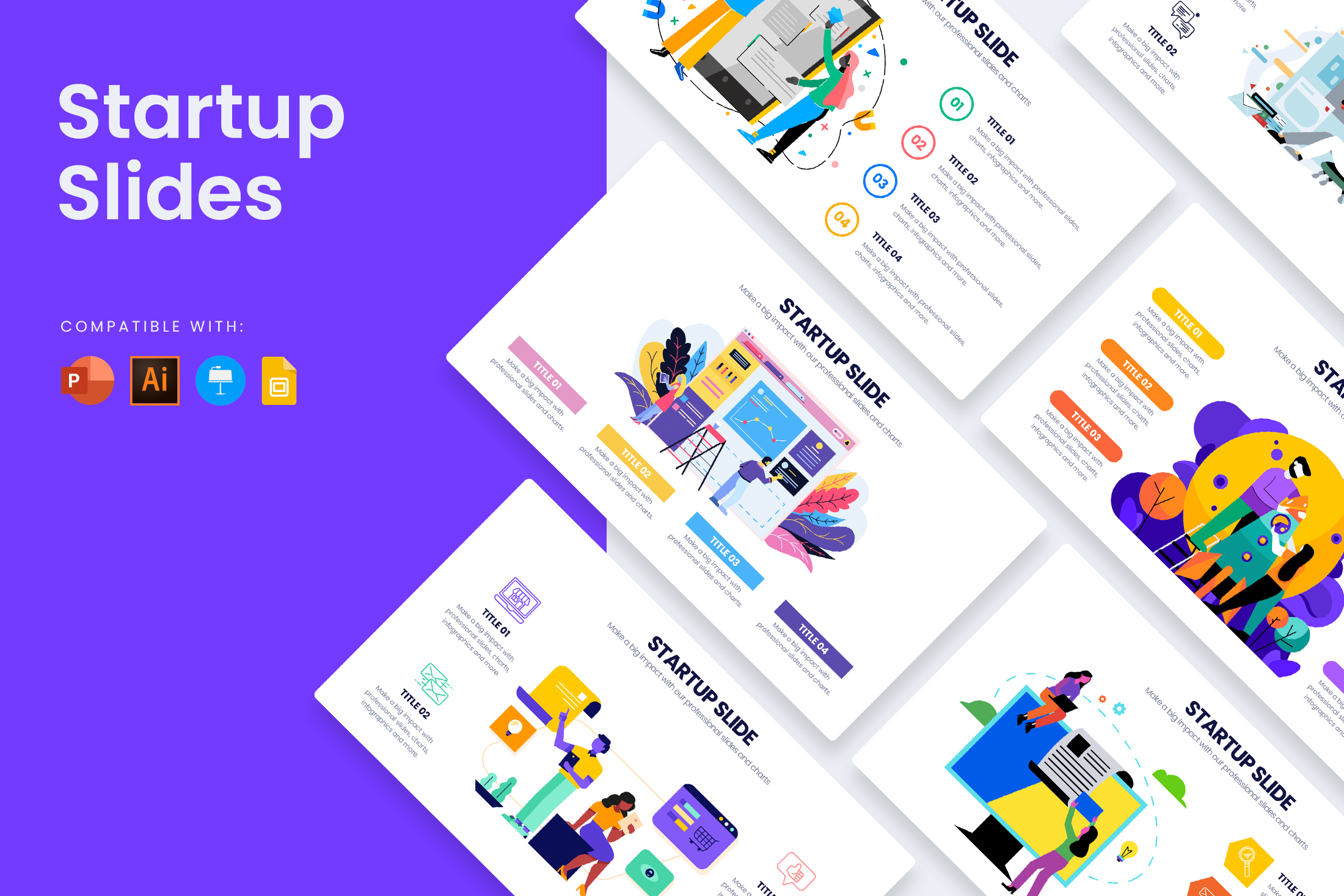 Startup Infographic Templates – Slidewalla