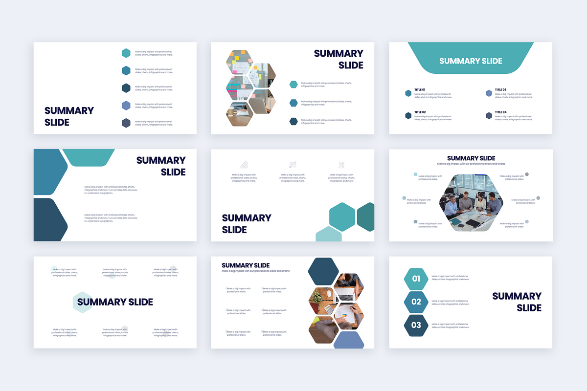 Summary Google Slides Template