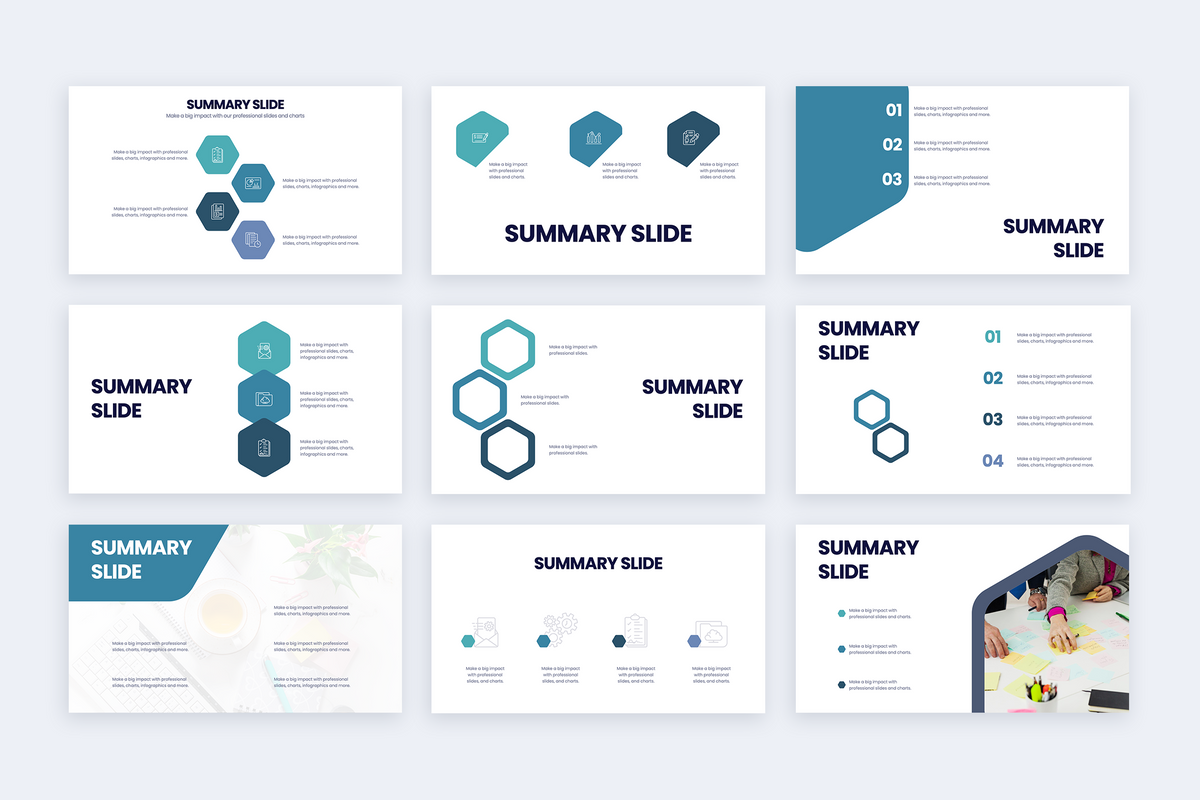 Summary Keynote Slides Template