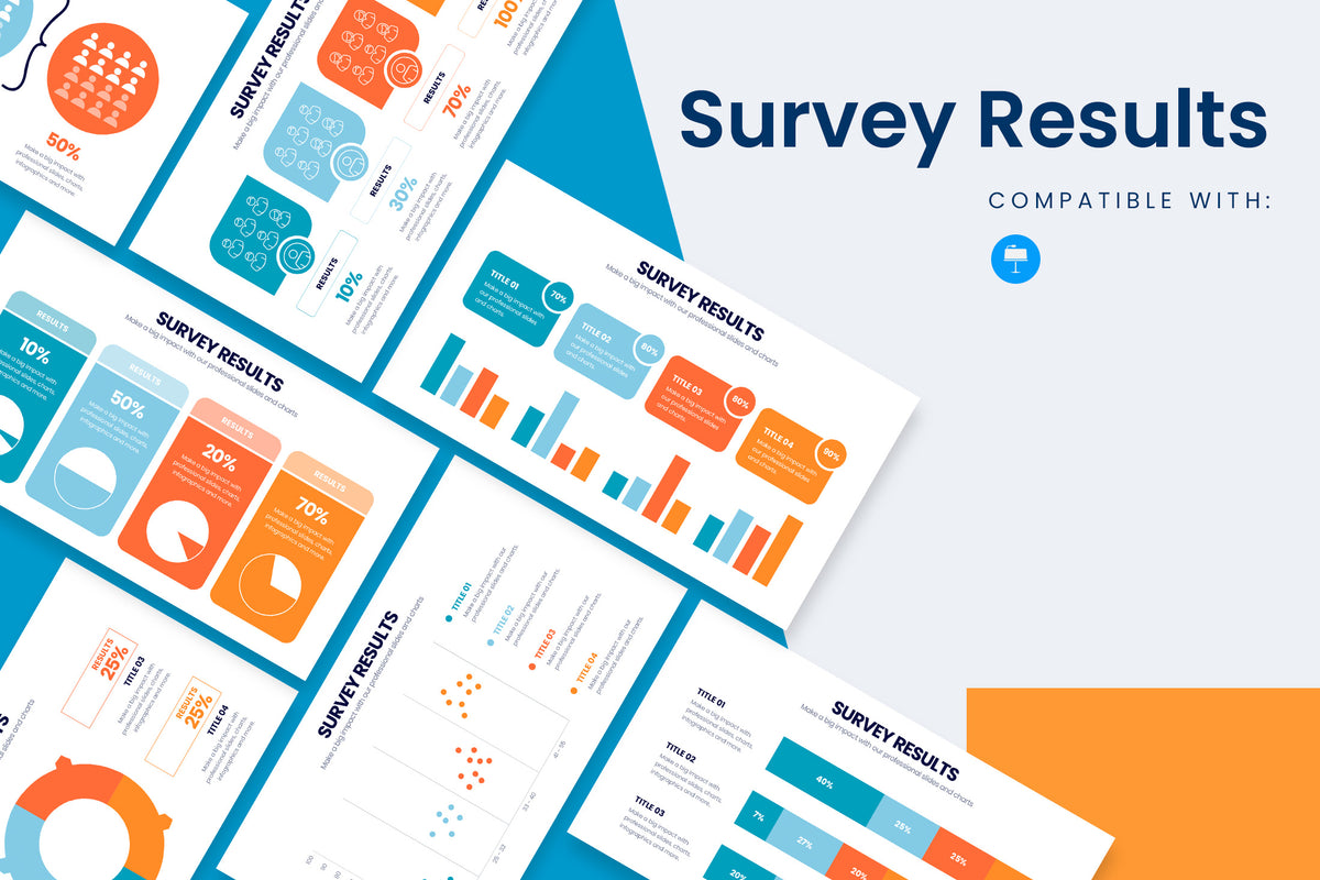 Survey Result Keynote Infographic Template