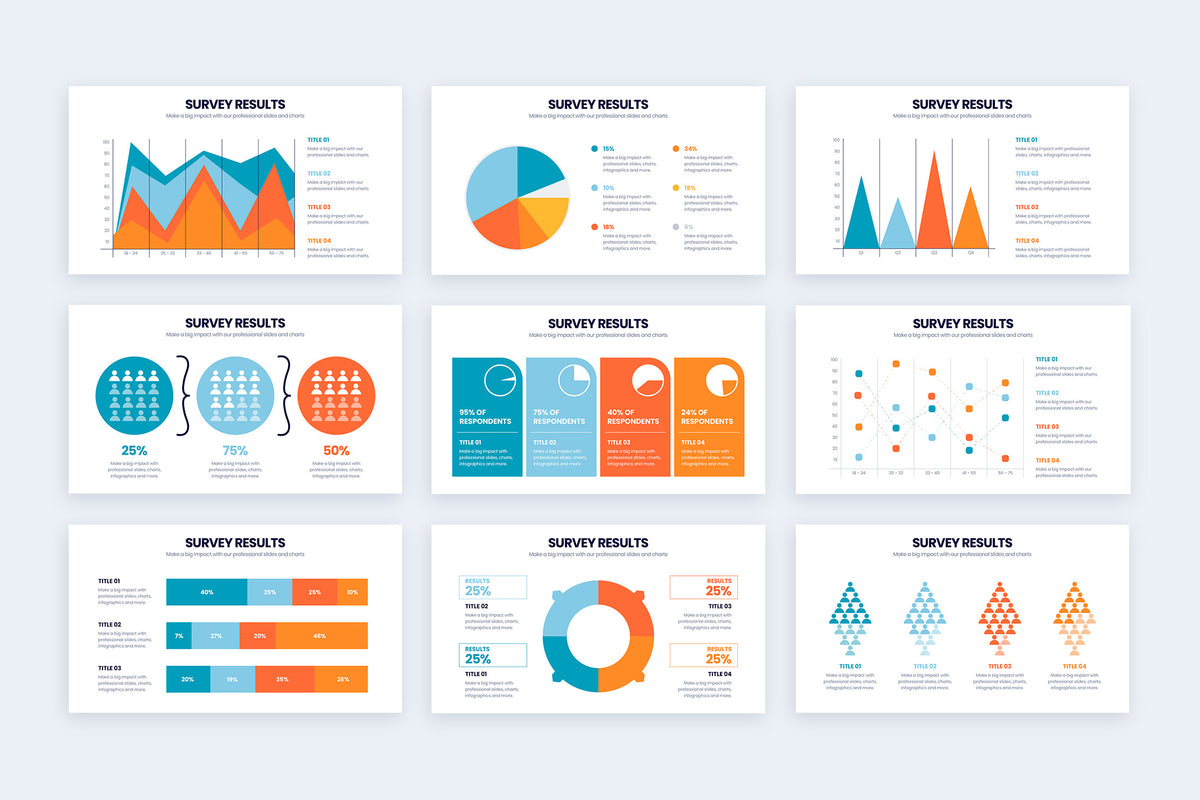 Survey Result Keynote Infographic Template