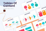 Table of Content Illustrator Infographic Template
