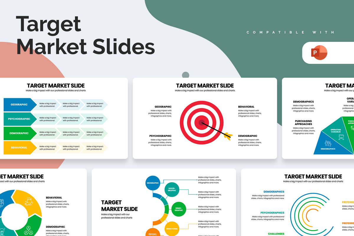 Target Market Powerpoint Template