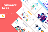 Teamwork Slides Google Slides Infographic Template