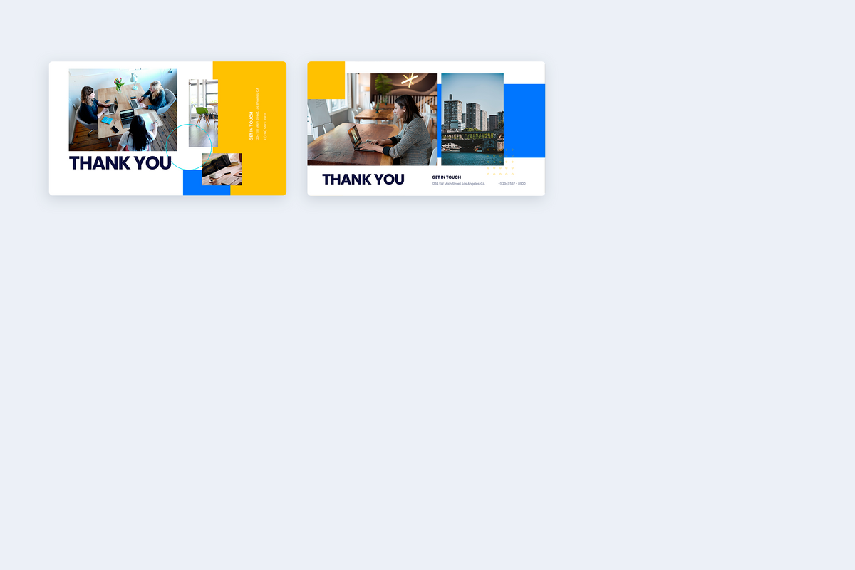 Thank You Slides Google Slides Infographic Template