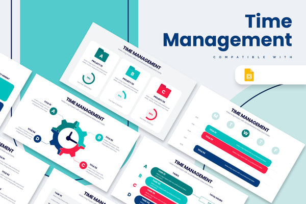 Time Management Google Slides Infographic Template