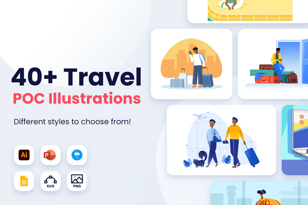 Travel POC Illustrations