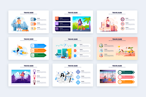 Travel Powerpoint Infographic Template