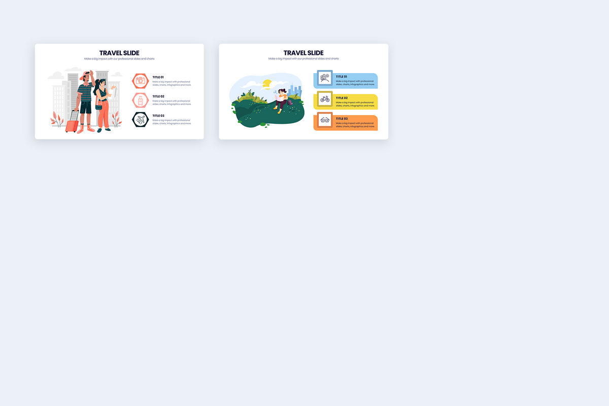 Travel Powerpoint Infographic Template