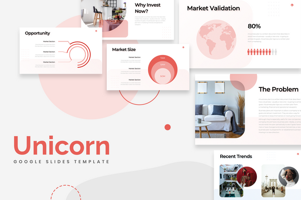 Unicorn Startup Google Slides