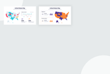 United States Maps Infographic Templates