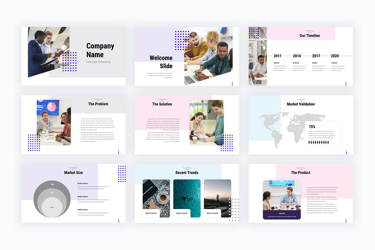 Validation Startup Powerpoint Templates