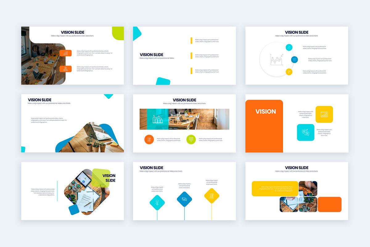 Vision Powerpoint Slides Template