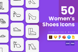 Women's Shoes Icons