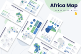 Africa Map Google Slides Infographic Template