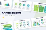 Annual Report Google Slides Infographic Template