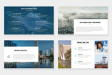 Aqua Consulting Google Slides Template