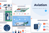 Aviation Keynote Infographic Template