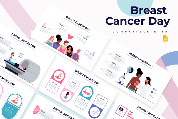Breast Cancer Day Google Slides Infographic Template