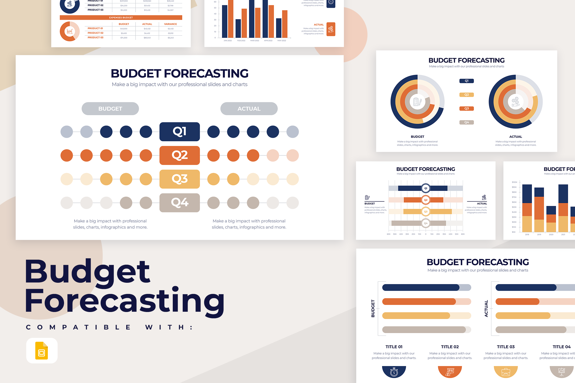 Forecasting Budget Example Budget Infographic Template