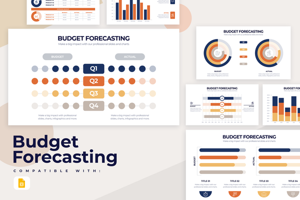 Budget Forecasting Infographic Google Slides Template