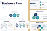 Business Plan Keynote Infographic Template
